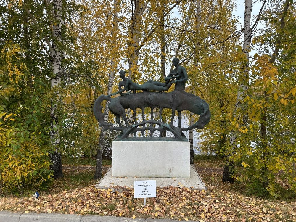Скульптурный парк «Легенда». Закат, Сихарулидзе Бату (США).