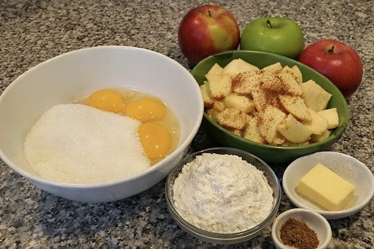 Шарлотка. Классический рецепт приготовления