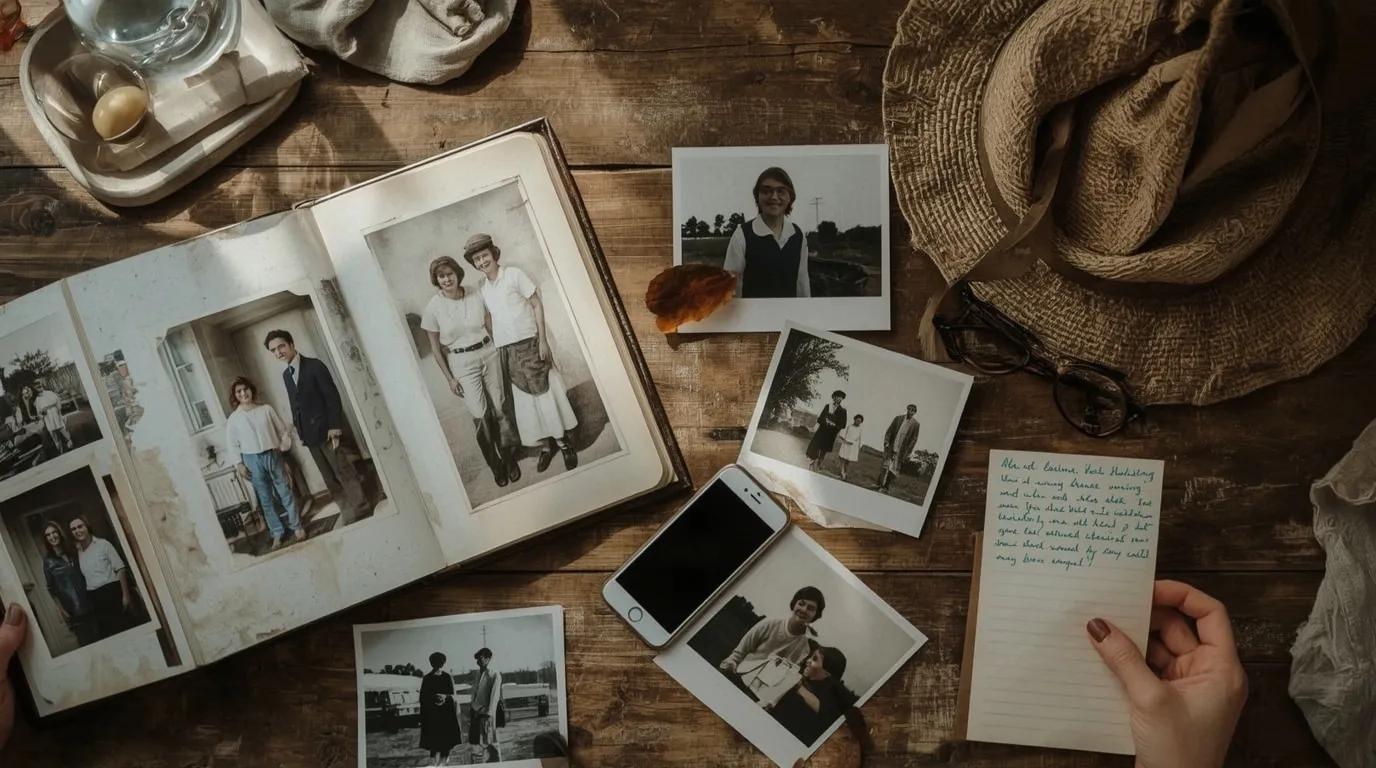Семейные фотографии: как создать живой архив и сохранить историю  семьи