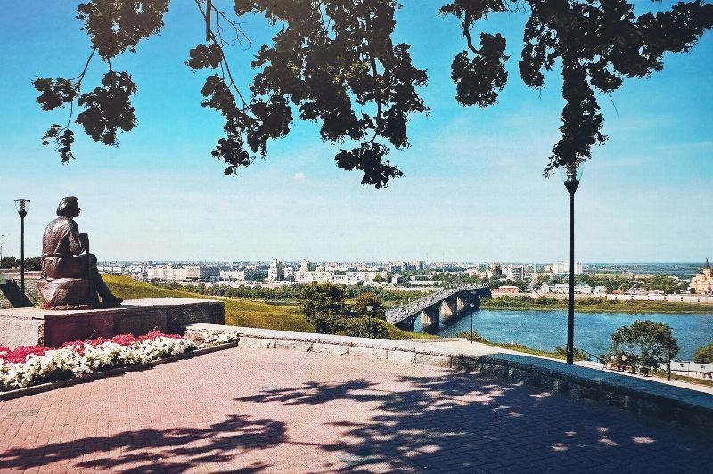Фото набережной Федоровского в Нижнем Новгороде